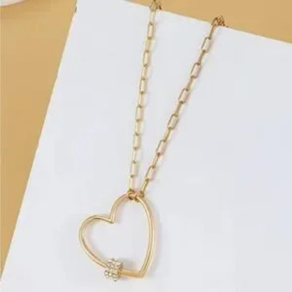 GOLD Heart Crystal Waist Chain